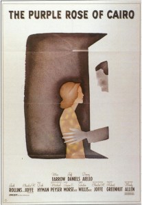 Unconventional love The purple rose of Cairo poster